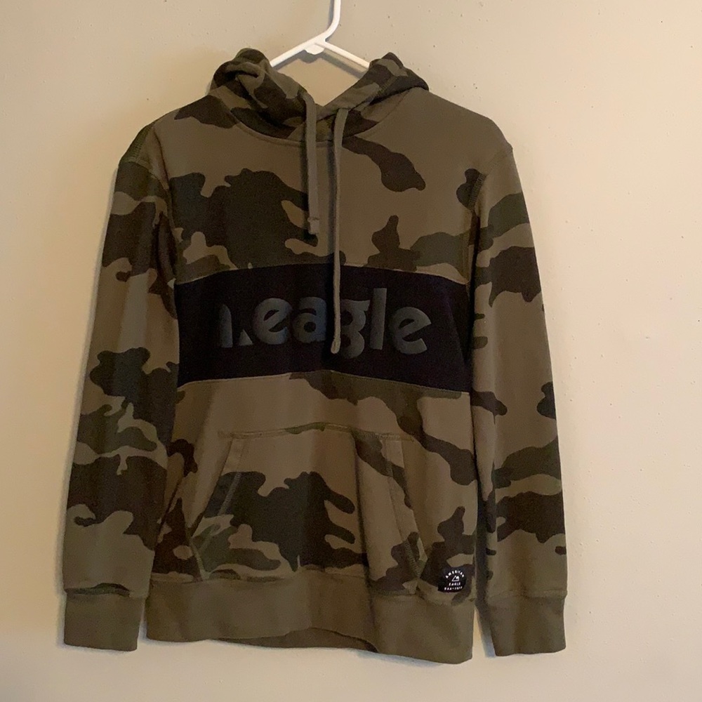 American Eagle men’s camouflage hoodie size XS